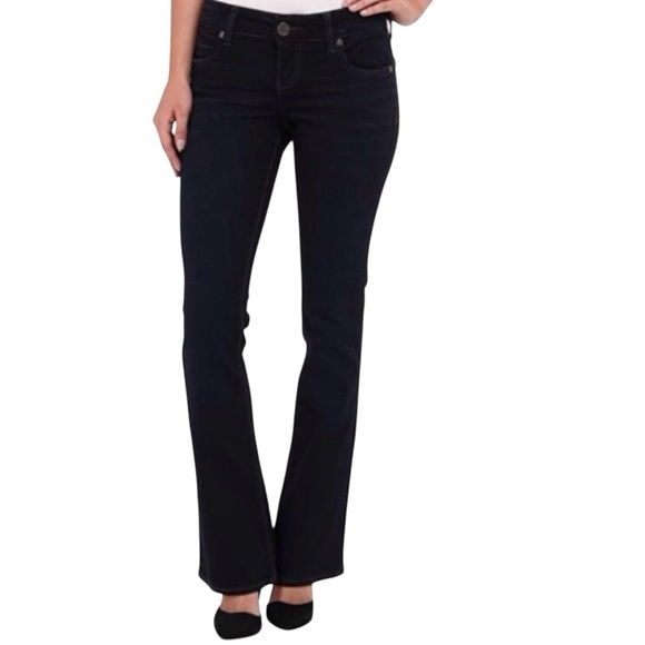 Kut from the Kloth Denim - Kut from the Kloth  “Josephine” Slim Bootcut Jeans Dark Wash